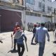 Se enfrentan maestros de CETEG y Guardia Nacional; amagan con irrumpir en bodega del INE (Video)