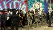 Foto ilustrativa de la nota titulada: Ejército y policía desalojan concierto en el Multiforo Alicia; suspenden a mandos (Video)