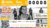 Foto ilustrativa de la nota titulada: Celebración de los 30 años del rock indígena en billete de la Lotería Nacional