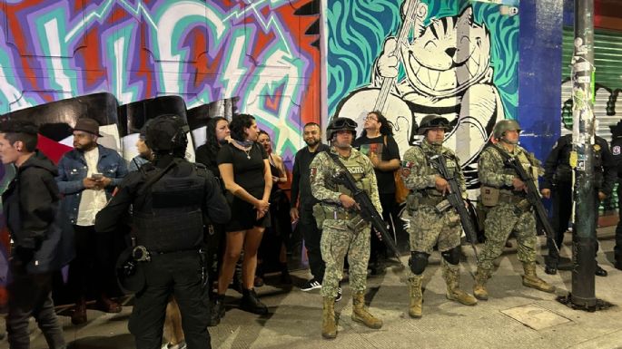 Ejército y policía desalojan concierto en el Multiforo Alicia; suspenden a mandos (Video)