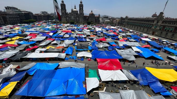 La Sección 22 de la CNTE acuerda levantar el paro y el plantón en la CDMX