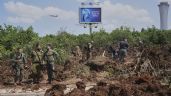 Foto ilustrativa de la nota titulada: Al menos seis heridos por el impacto de un misil hutí cerca del aeropuerto israelí Ben Gurión