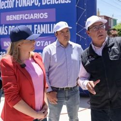 Maru Campos impulsa desarrollo en Delicias con obras de infraestructura hidráulica
