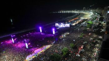 Policía impide atentado de bomba durante concierto masivo de Lady Gaga en Río de Janeiro