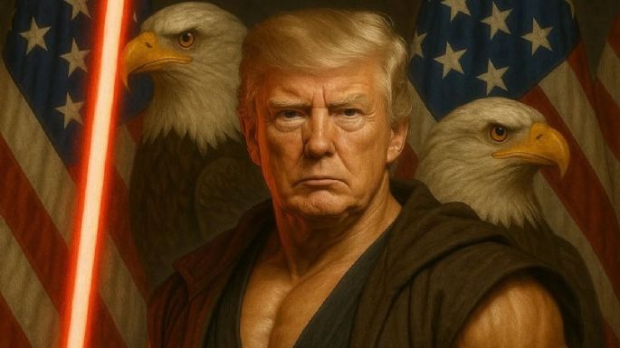 Trump aprovecha Día de Star Wars para criticar a líderes del narco