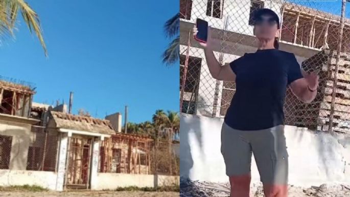 Multan a extranjera con 150 mil pesos por intentar impedir acceso a playa en Nayarit (VIDEO)