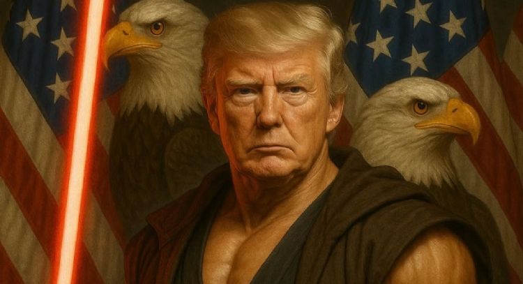 Trump aprovecha Día de Star Wars para criticar a líderes del narco