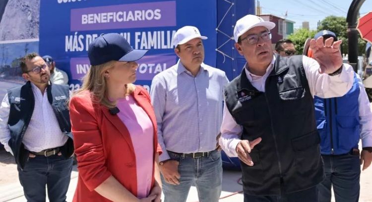 Maru Campos impulsa desarrollo en Delicias con obras de infraestructura hidráulica