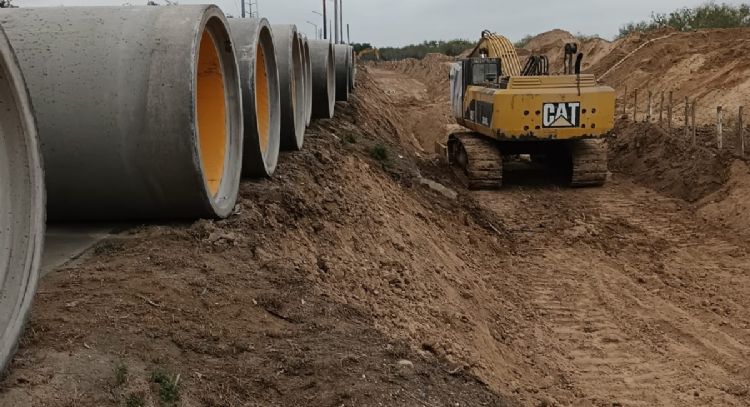 Construcción de colector sanitario transforma infraestructura urbana en Reynosa