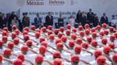 Foto ilustrativa de la nota titulada: Alejandro Armenta compara a Ignacio Zaragoza y a Benito Juárez con Sheinbaum y AMLO
