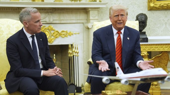 “Canadá no está en venta”, dice Carney a Trump y este responde: "Nunca digas nunca"