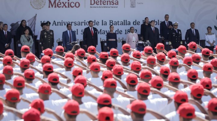 Alejandro Armenta compara a Ignacio Zaragoza y a Benito Juárez con Sheinbaum y AMLO
