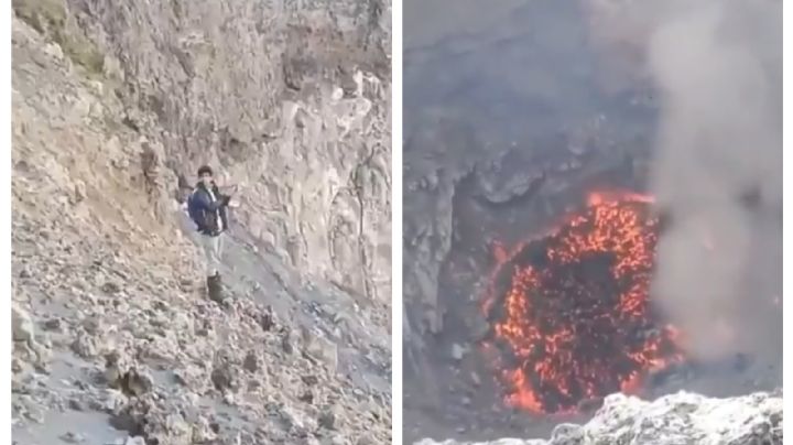 Americanistas suben al Popocatépetl y graban la lava en el cráter (Video)