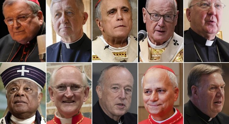 Estos son los cardenales de EU que votarán por el próximo papa