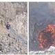 Americanistas suben al Popocatépetl y graban la lava en el cráter (Video)