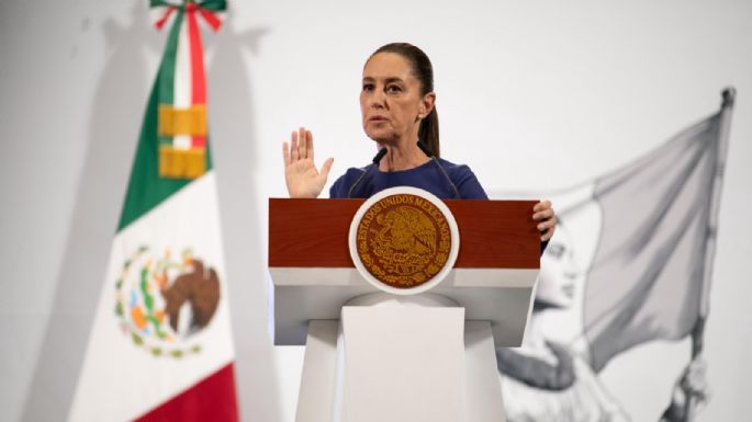 Sheinbaum en desacuerdo con Taibo; no nacionalizarán Tv Azteca