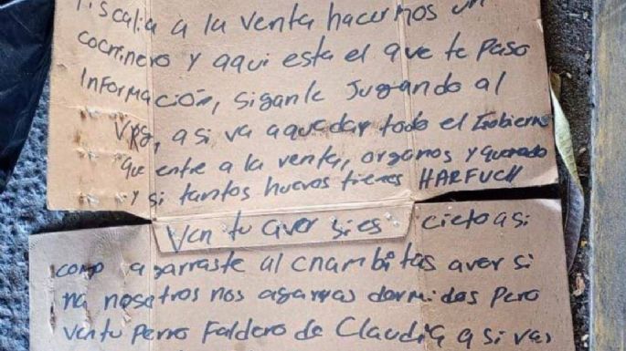 Dejan cuerpos desmembrados con amenazas a Omar García Harfuch en Acapulco