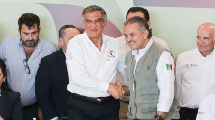 Gobernador Américo Villarreal y director general del Infonavit Octavio Romero se reúnen