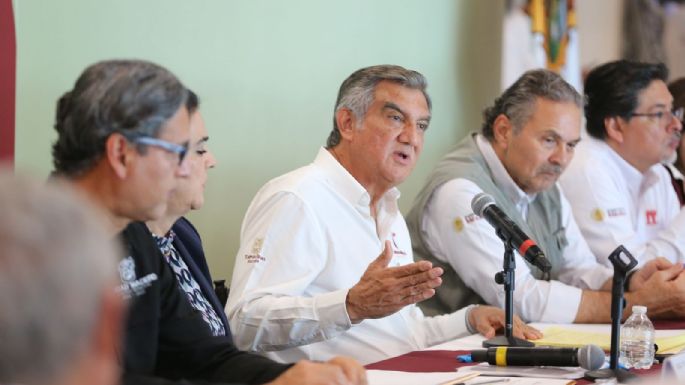 Gobernador Américo Villarreal y director general del Infonavit Octavio Romero se reúnen