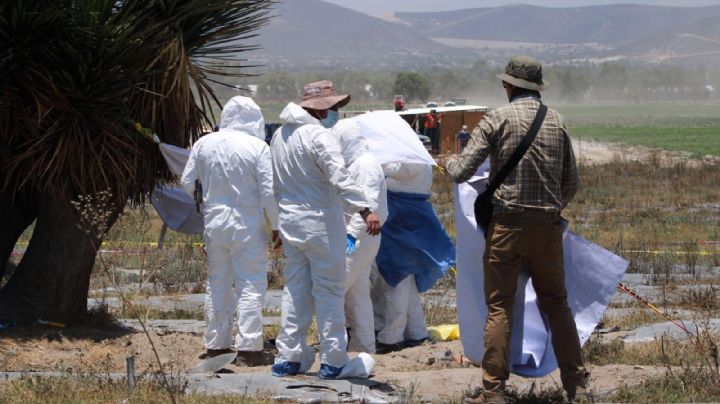 Colectivo encuentra fosa con restos humanos en rancho de Palmar de Bravo, Puebla