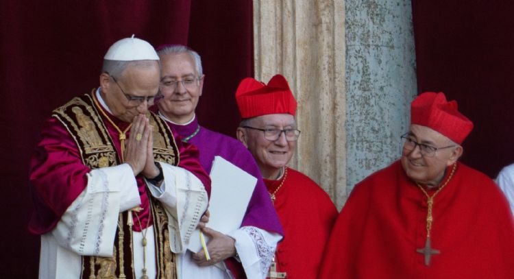 El papa León XIV visita la sede de su orden agustiniana