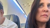 Foto ilustrativa de la nota titulada: ¡No lo puedo creer!: Kenia López Rabadán presume que viaja al lado de Fernández Noroña