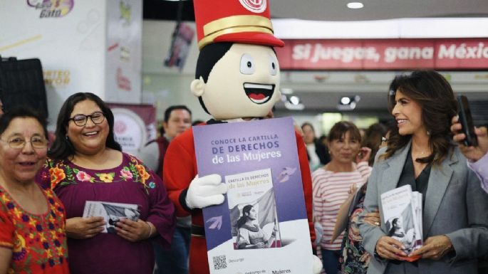 Distribuirán Cartilla de los Derechos de las Mujeres a través de “cachitos de lotería”