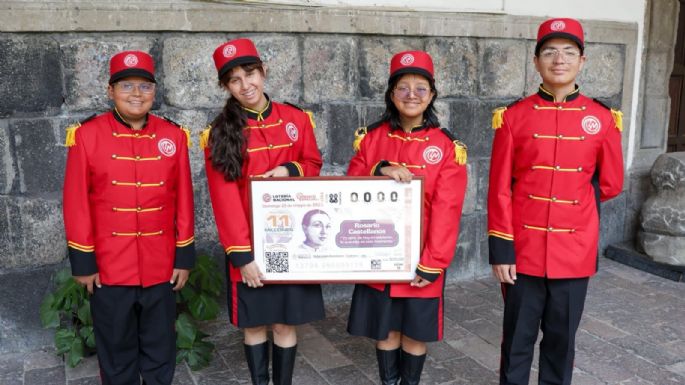 Lotería Nacional lanza “cachito” conmemorativo por centenario de Rosario Castellanos