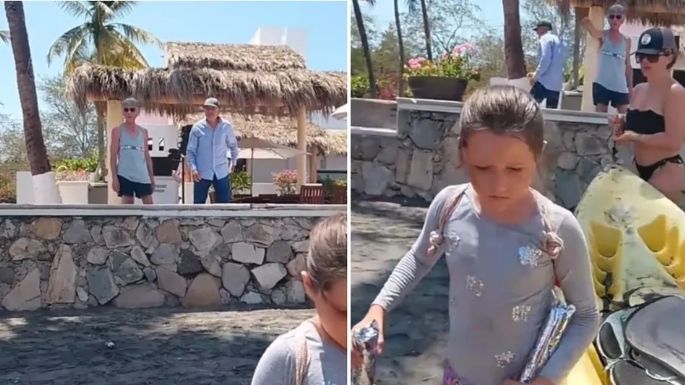 Extranjeros corren a mexicanos de la playa en Manzanillo por pagaron "uso exclusivo" (Video)