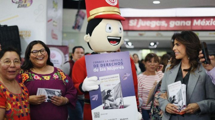 Distribuirán Cartilla de los Derechos de las Mujeres a través de “cachitos de lotería”
