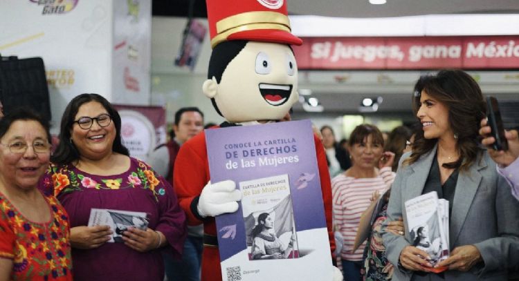 Distribuirán Cartilla de los Derechos de las Mujeres a través de “cachitos de lotería”