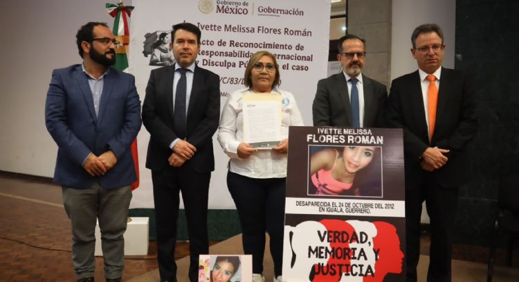 El Estado reconoce que no buscó a Ivette y ofrece disculpa pública a su familia