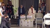 Foto ilustrativa de la nota titulada: Sheinbaum vota en elección judicial; tardó 12 minutos