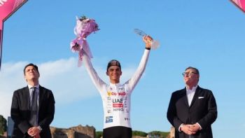 Isaac del Toro termina el Giro de Italia en el segundo lugar