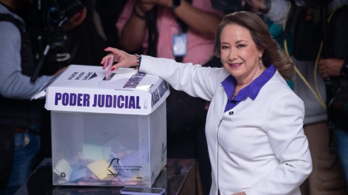 Lo importante es el proyecto, no quién gane la presidencia de la SCJN: dice Yasmín Esquivel al votar