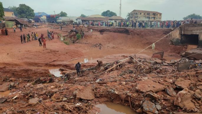 Inundaciones en Nigeria dejan 200 muertos