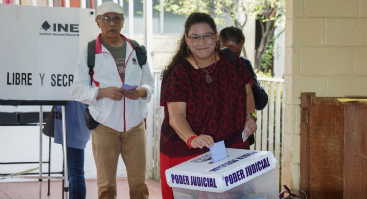 Con elección judicial, México avanza hacia el progreso: Lenia Batres se pronuncia tras votar