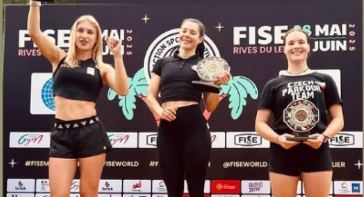 Ella Bucio gana la medalla de oro en la Copa del Mundo de Parkour en Montpellier (Video)