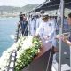 Sheinbaum celebra Día de la Marina con homenaje a los cadetes fallecidos en el buque en NY