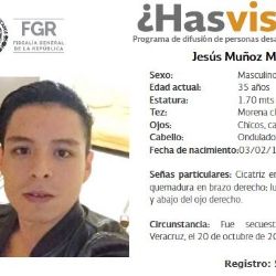 Buscan a sobrino de la periodista Gloria Muñoz, secuestrado en octubre de 2024