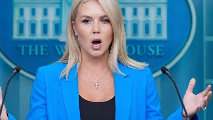 Vocera de Trump estalla contra la prensa sobre protestas migratorias : "pregunta estúpida"