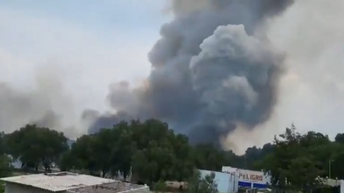 Una persona muerta y nueve heridas por explosión en cadena en Tultepec (Videos)