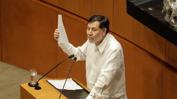 “Ya llegó el doctor Noroña para darles su medicamento”, dice el senador a la oposición