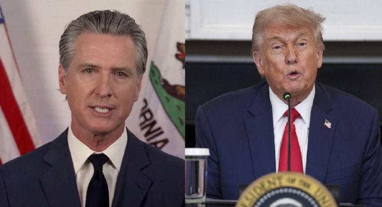 Así se burló Gavin Newsom, gobernador de California, de Trump con IA de Star Wars