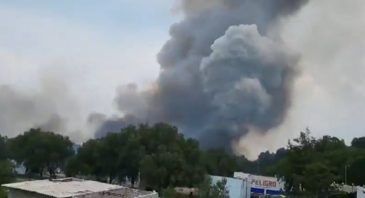 Una persona muerta y nueve heridas por explosión en cadena en Tultepec (Videos)