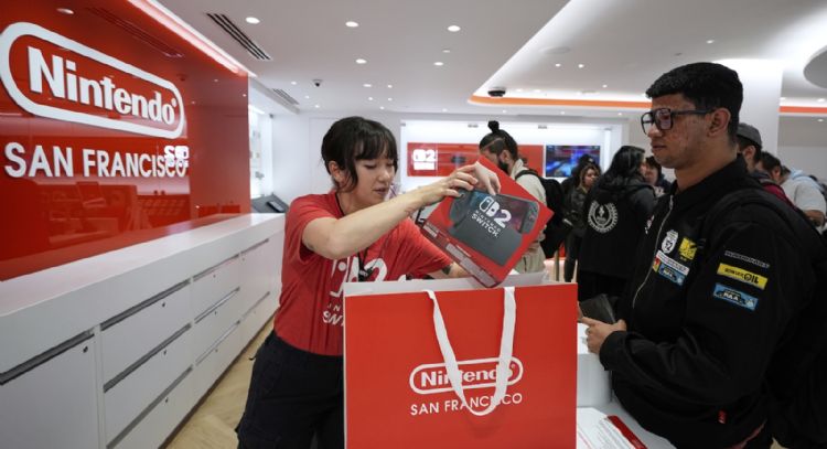 Ventas de Nintendo Switch 2 imponen nuevo récord en sólo cuatro días