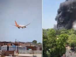 Accidente India Air: ¿Es real el video de la transmisión en vivo?