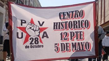 Asesinan al coordinador de la Unión Popular de Vendedores Ambulantes 28 de Octubre