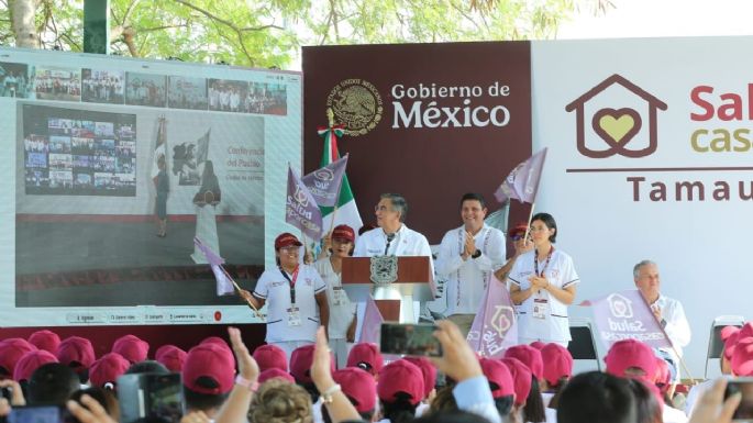 Inicia Américo Villarreal Salud Casa por Casa en Tamaulipas