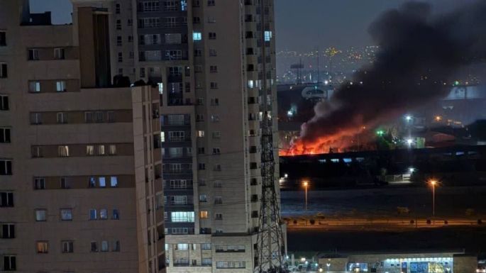 Reportan explosiones en la capital de Irán, Teherán (Video)